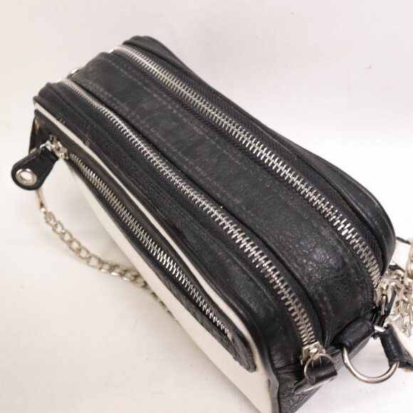 Mary Frances Crossbody Handbag Multicolor Bead Butterfly Camera Bag Chain Strap - Picture 11 of 16